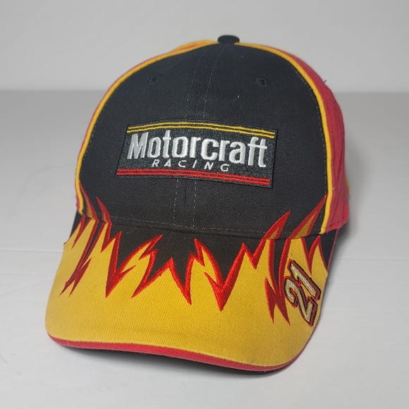 Motorcraft Other - Vintage Motorcraft Ricky Rudd Adjustable Baseball Cap Multicolor